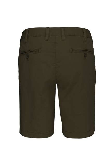 LADIES' WASHED EFFECT BERMUDA SHORTS