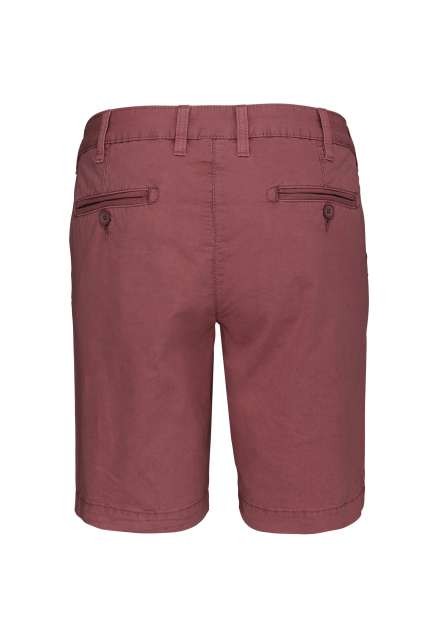 LADIES' WASHED EFFECT BERMUDA SHORTS