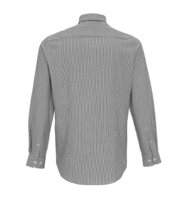 MEN’S COTTON RICH OXFORD STRIPES SHIRT