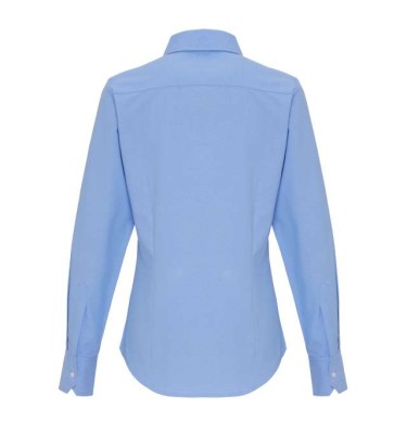 WOMEN'S COTTON RICH OXFORD STRIPES SHIRT