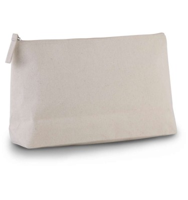 COTTON CANVAS TOILETRY BAG
