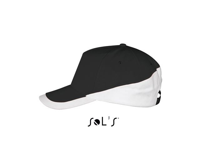 SOL'S BOOSTER - 5 PANEL CONTRASTED CAP