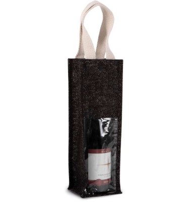 JUTE BOTTLE BAG