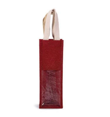 JUTE BOTTLE BAG