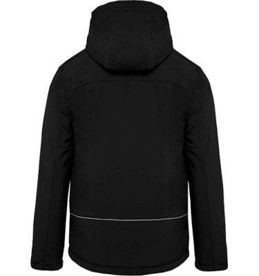 MEN'S HOODED SOFTSHELL LINED PARKA