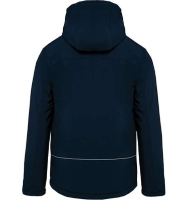 MEN'S HOODED SOFTSHELL LINED PARKA