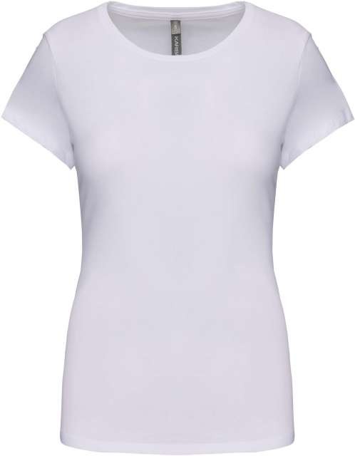 LADIES' SHORT-SLEEVED CREW NECK T-SHIRT