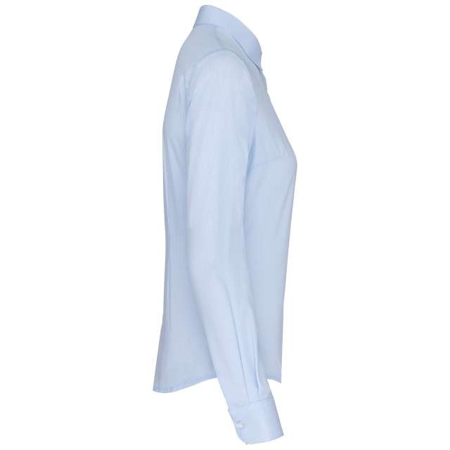 LADIES’ LONG-SLEEVED COTTON POPLIN SHIRT