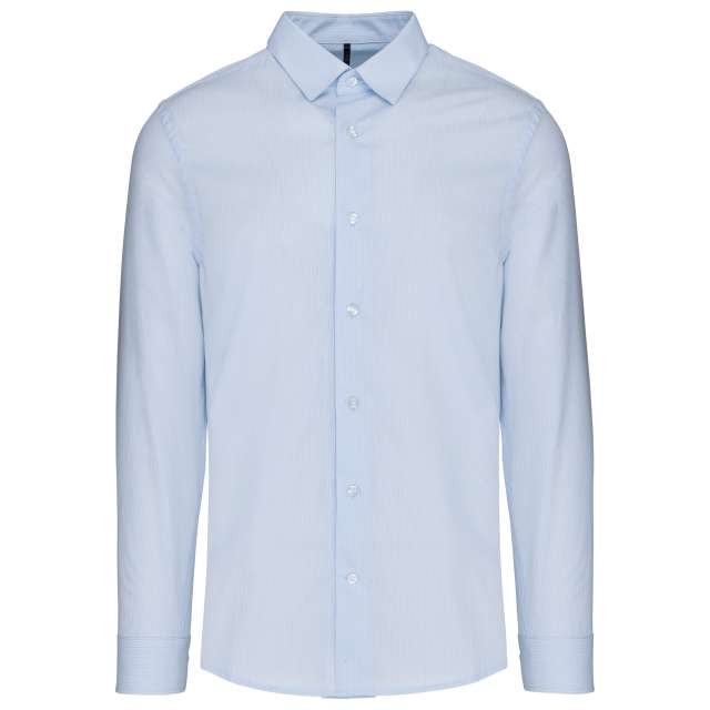 MEN’S LONG-SLEEVED COTTON POPLIN SHIRT