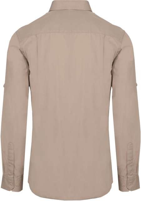 MEN'S LONG-SLEEVED SAFARI SHIRT