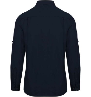 MEN'S LONG-SLEEVED SAFARI SHIRT