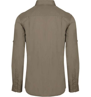 MEN'S LONG-SLEEVED SAFARI SHIRT