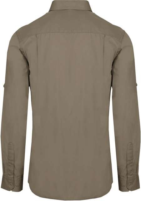 MEN'S LONG-SLEEVED SAFARI SHIRT