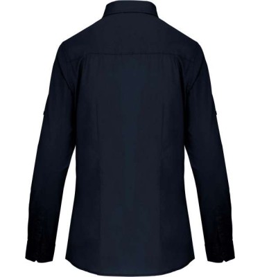 LADIES' LONG-SLEEVED SAFARI SHIRT
