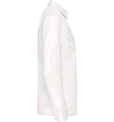 LADIES' LONG-SLEEVED SAFARI SHIRT