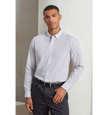 'MAXTON' CHECK MEN'S LONG SLEEVE SHIRT