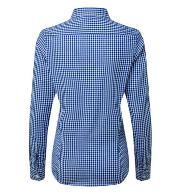 'MAXTON' CHECK WOMEN'S LONG SLEEVE SHIRT