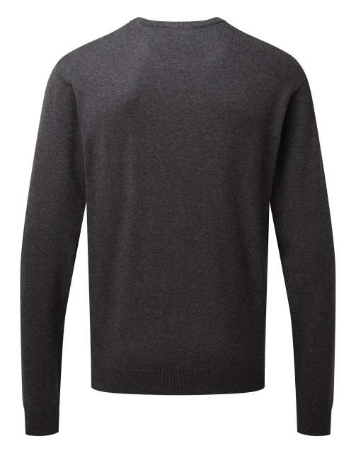 MEN'S CREW NECK COTTON RICH KNITTED SWEATER