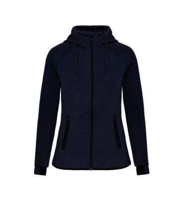 LADIES’ HOODED SWEATSHIRT