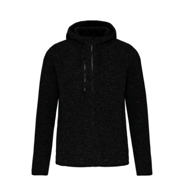 LADIES’ HEATHER HOODED JACKET