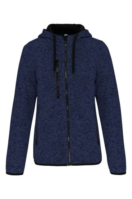 LADIES’ HEATHER HOODED JACKET