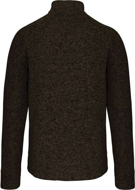 MEN'S FULL ZIP HEATHER JACKET