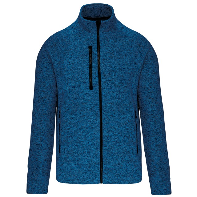 MEN'S FULL ZIP HEATHER JACKET