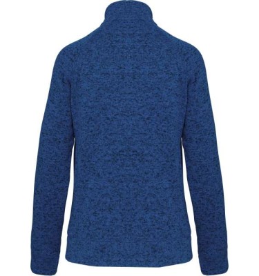 LADIES' FULL ZIP HEATHER JACKET