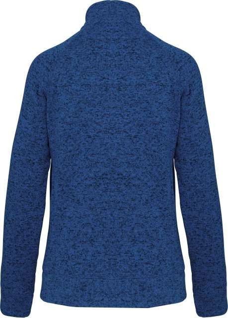LADIES' FULL ZIP HEATHER JACKET