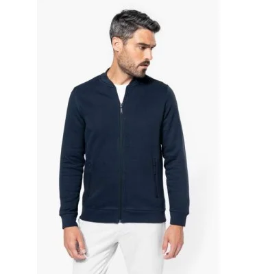 FULL ZIP FLEECE SWEATSHIRT