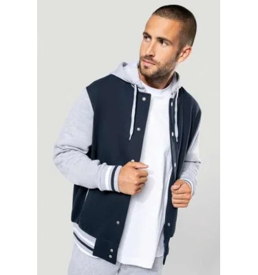 UNISEX TEDDY JACKET WITH HOOD