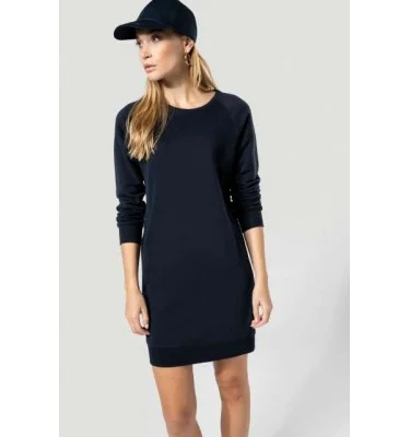 ORGANIC FLEECE LOUNGE DRESS