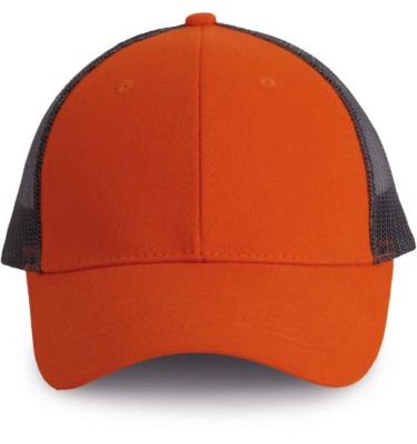 Spicy orange/dark grey