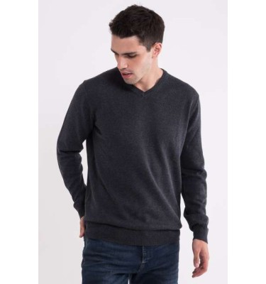 Dark melange grey