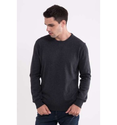 Dark melange grey