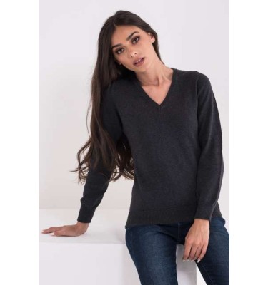 Dark melange grey