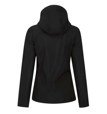 WOMEN'S VENTURER 3 LAYER HOODED PRINTABLE SOFTSHELL JACKET
