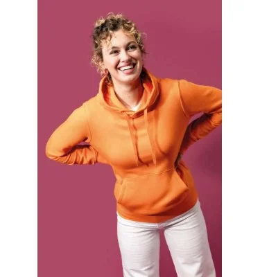 LADIES' ECO-FRIENDLY HOODED SWEATSHIRT