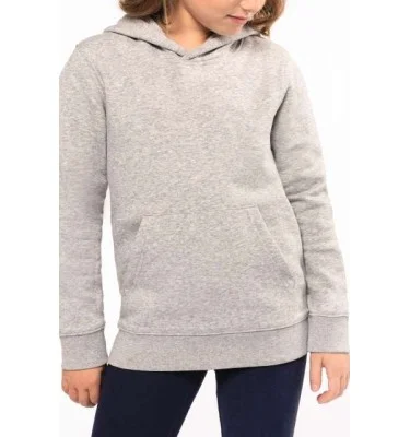 KIDS' ECO-FRIENDLY HOODED SWEATSHIRT