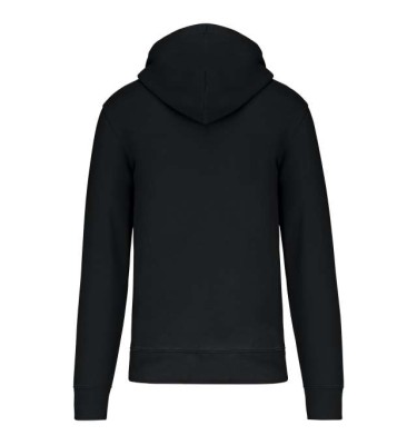 MEN'S ECO-FRIENDLY HOODED SWEATSHIRT WITH ZIP FASTENING