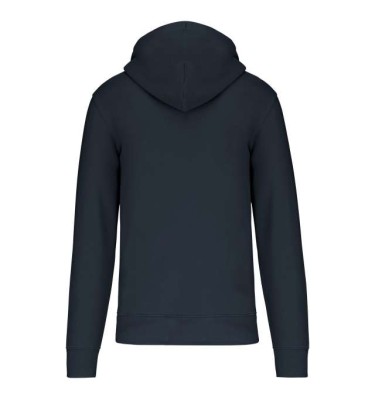 MEN'S ECO-FRIENDLY HOODED SWEATSHIRT WITH ZIP FASTENING