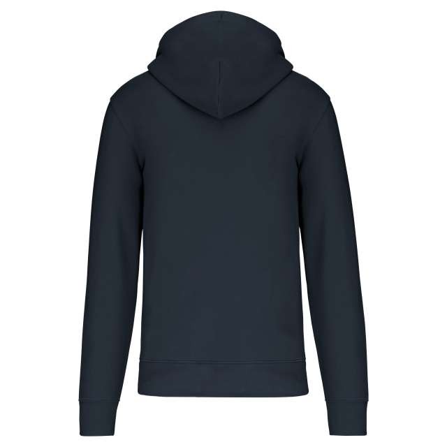 MEN'S ECO-FRIENDLY HOODED SWEATSHIRT WITH ZIP FASTENING