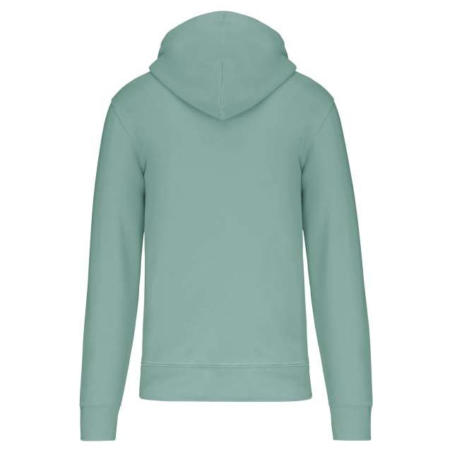 MEN'S ECO-FRIENDLY HOODED SWEATSHIRT WITH ZIP FASTENING