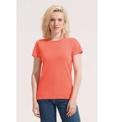 SOL'S CRUSADER WOMEN - ROUND-NECK FITTED JERSEY T-SHIRT