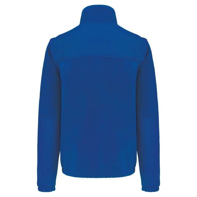 FLEECE JACKET WITH REMOVABLE SLEEVES