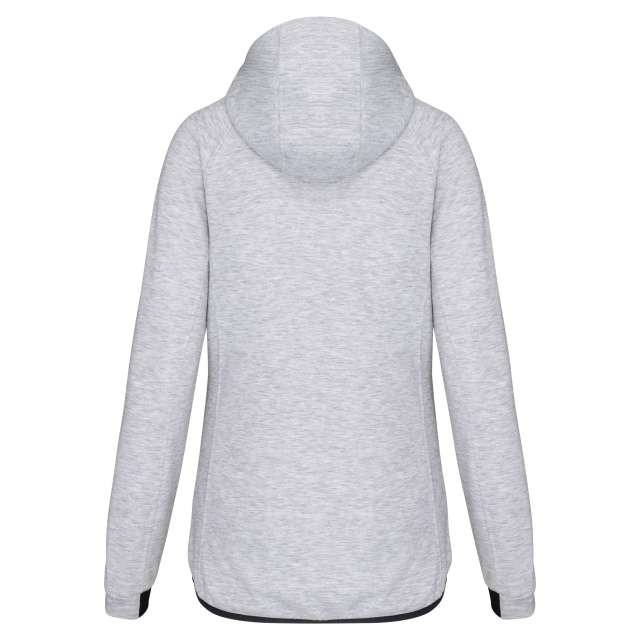 LADIES’ HOODED SWEATSHIRT