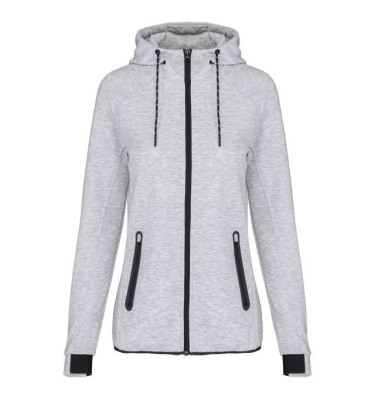 LADIES’ HOODED SWEATSHIRT