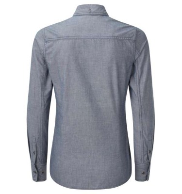 WOMEN'S ORGANIC CHAMBRAY FAIRTRADE SHIRT