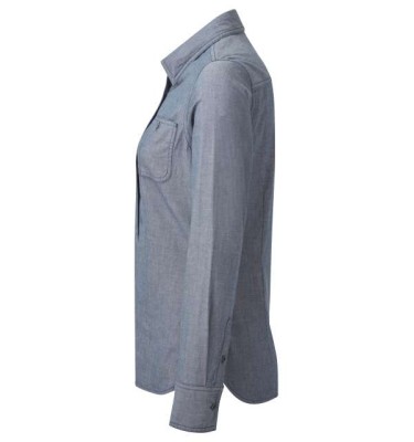 WOMEN'S ORGANIC CHAMBRAY FAIRTRADE SHIRT