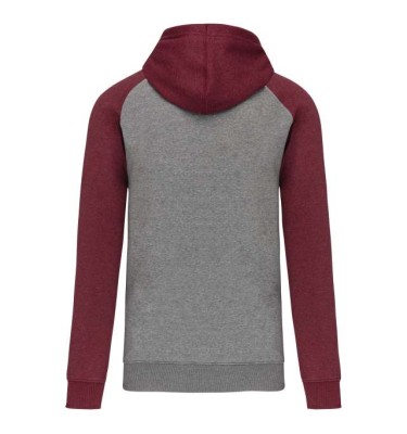 Grey heather/wine heather